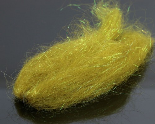 Flash Icelandic Sheep Hair, Golden Olive